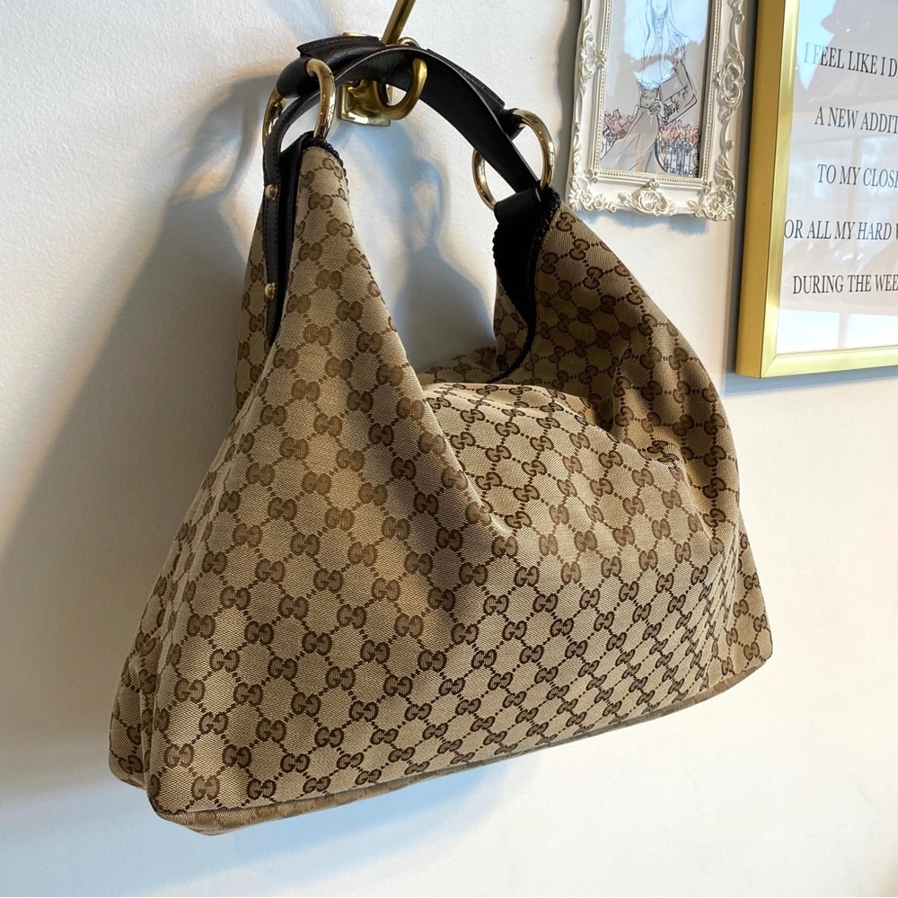 💥LAST CHANCE💥 AUTH. Gucci Horsebit Hobo Purse